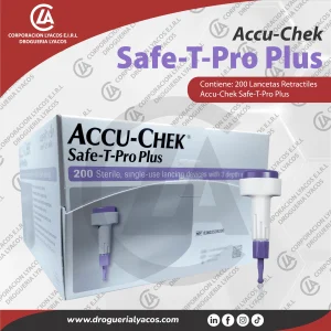 lancetas accu-check safe-T-pro plus en drogueria lyacos