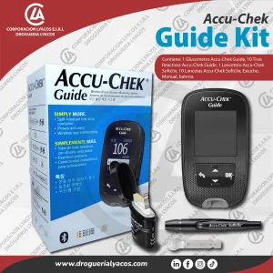 guide accucheck glucometro drogueria lyacos