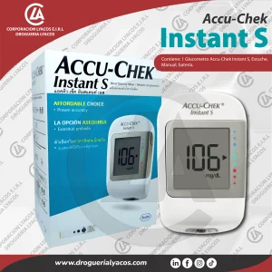 instant s accucheck glucometro en drogueria lyacos